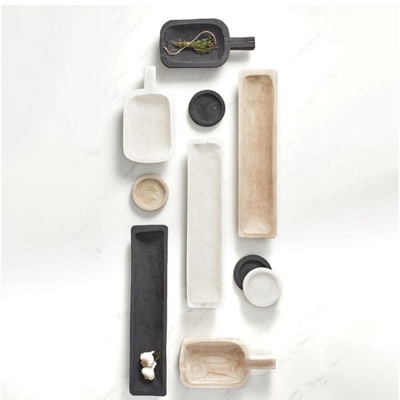 Paulownia Single Handle Bowl natural wood | Entryway Bowl for Keys - Picture 7 of 7